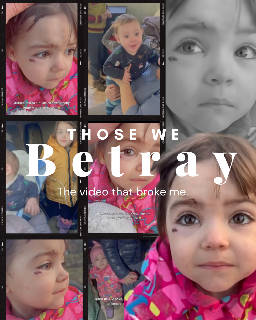 The faces of the children we leave behind